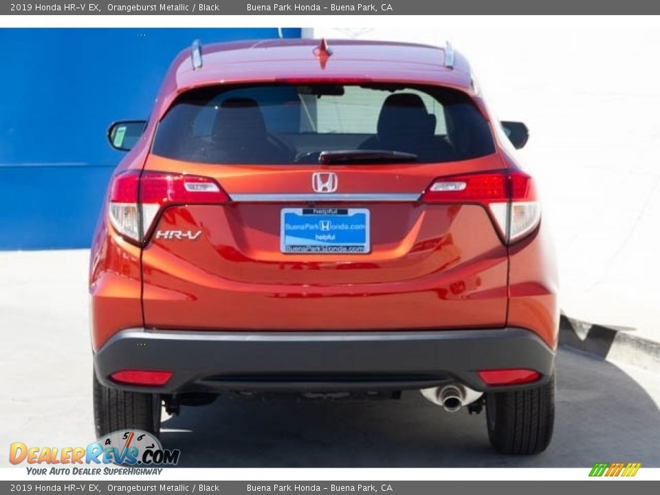 2019 Honda HR-V EX Orangeburst Metallic / Black Photo #5