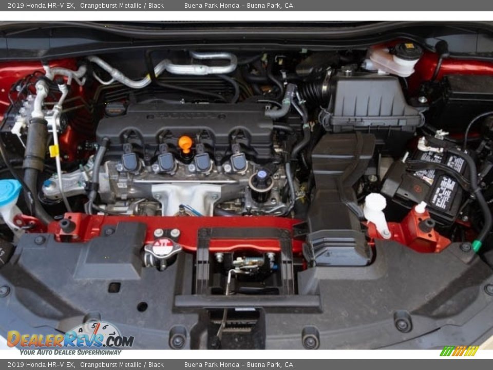 2019 Honda HR-V EX Orangeburst Metallic / Black Photo #9