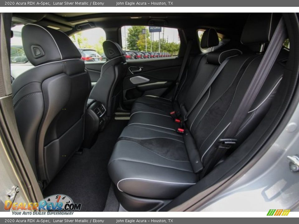 2020 Acura RDX A-Spec Lunar Silver Metallic / Ebony Photo #18