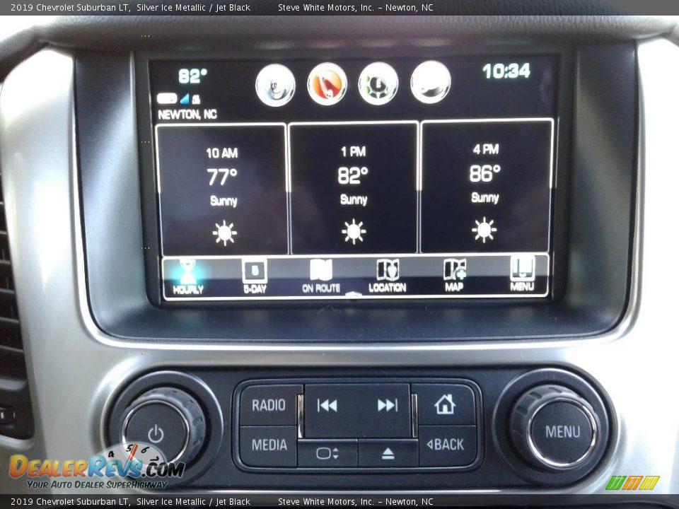 2019 Chevrolet Suburban LT Silver Ice Metallic / Jet Black Photo #29