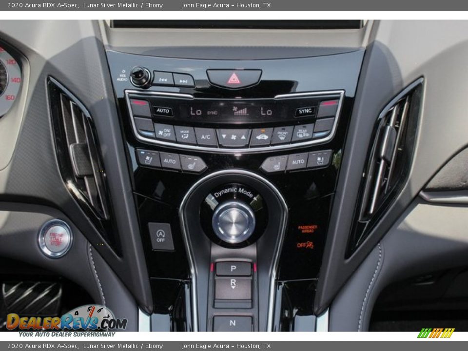 2020 Acura RDX A-Spec Lunar Silver Metallic / Ebony Photo #29