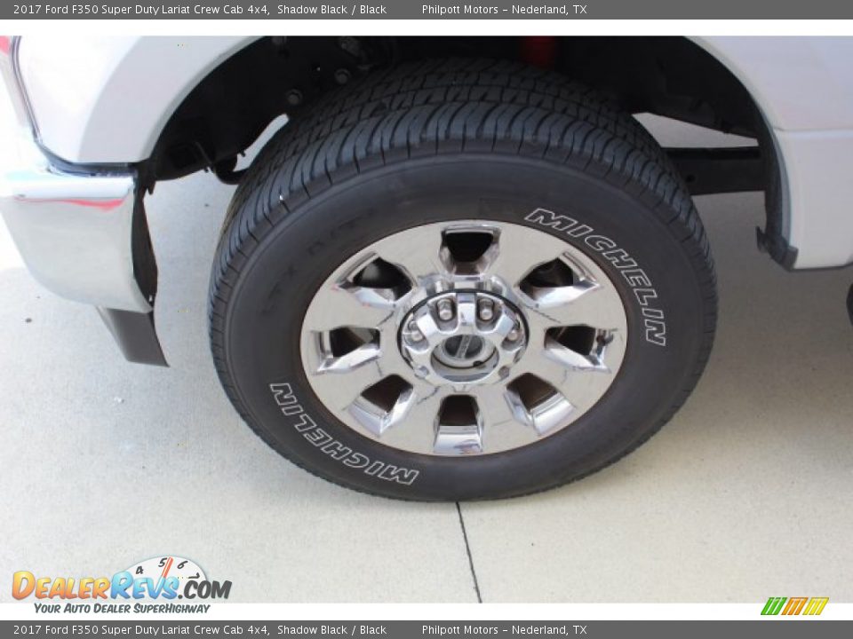 2017 Ford F350 Super Duty Lariat Crew Cab 4x4 Shadow Black / Black Photo #5