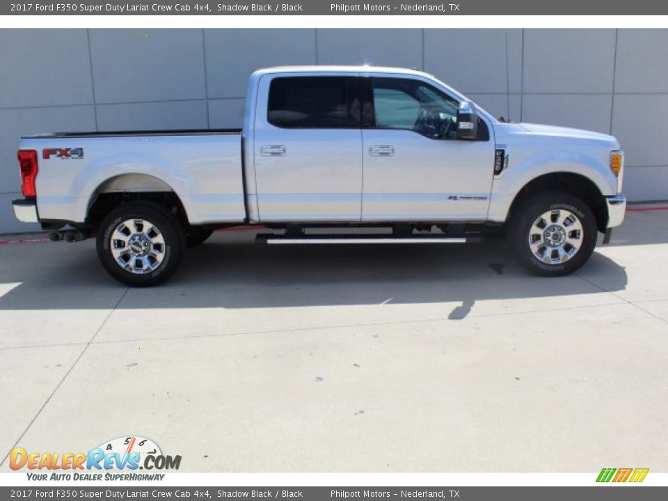 2017 Ford F350 Super Duty Lariat Crew Cab 4x4 Shadow Black / Black Photo #9