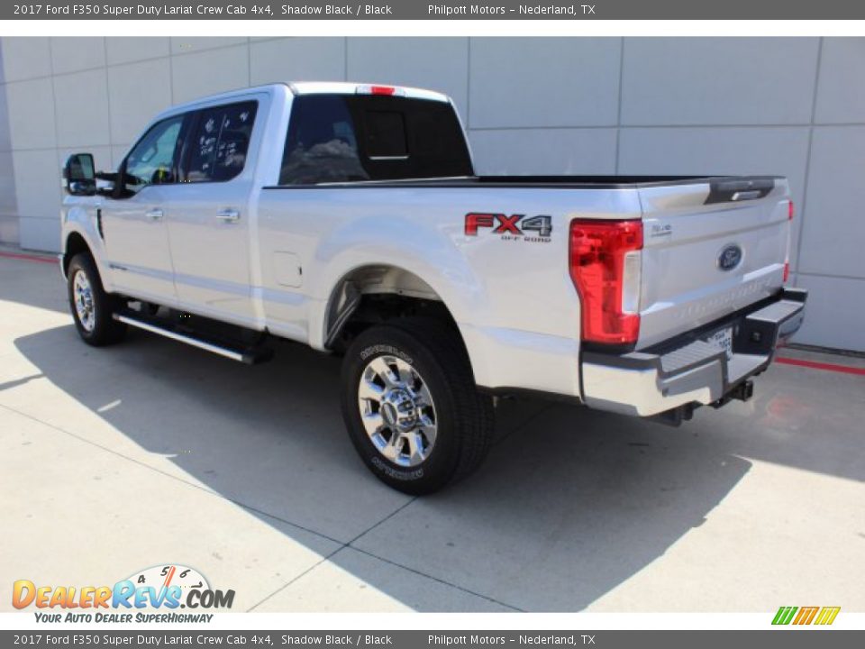 2017 Ford F350 Super Duty Lariat Crew Cab 4x4 Shadow Black / Black Photo #10