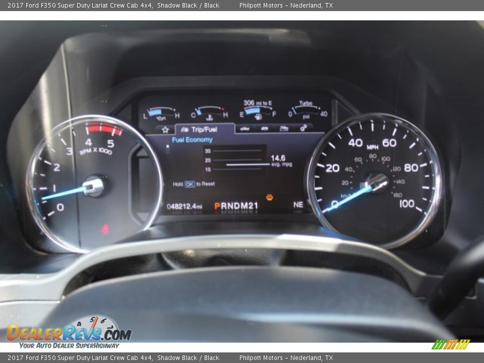 2017 Ford F350 Super Duty Lariat Crew Cab 4x4 Shadow Black / Black Photo #18