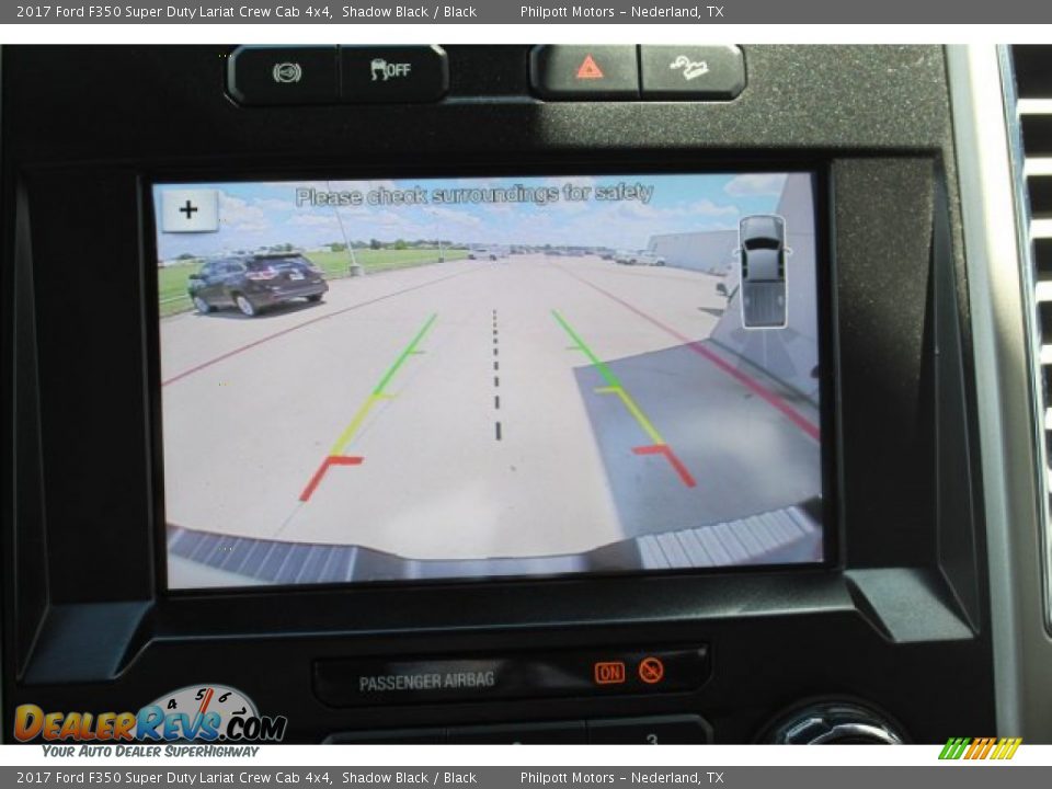 2017 Ford F350 Super Duty Lariat Crew Cab 4x4 Shadow Black / Black Photo #22