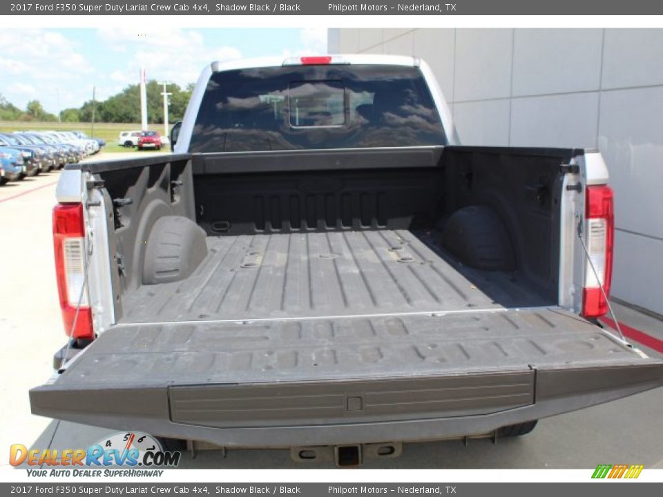 2017 Ford F350 Super Duty Lariat Crew Cab 4x4 Shadow Black / Black Photo #27