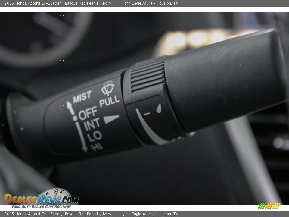 2015 Honda Accord EX-L Sedan Basque Red Pearl II / Ivory Photo #36