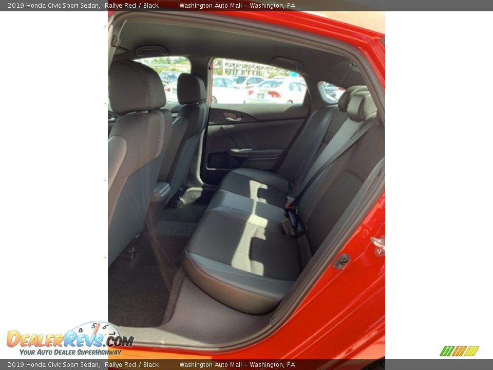 2019 Honda Civic Sport Sedan Rallye Red / Black Photo #19