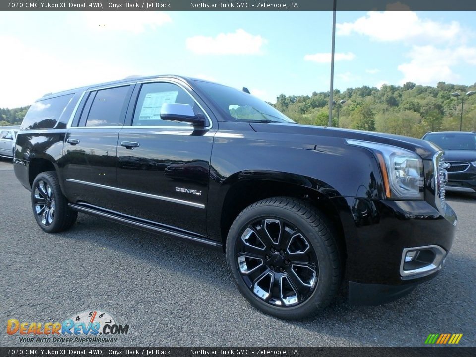 Onyx Black 2020 GMC Yukon XL Denali 4WD Photo #3