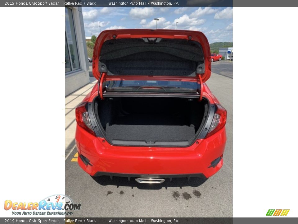 2019 Honda Civic Sport Sedan Rallye Red / Black Photo #20
