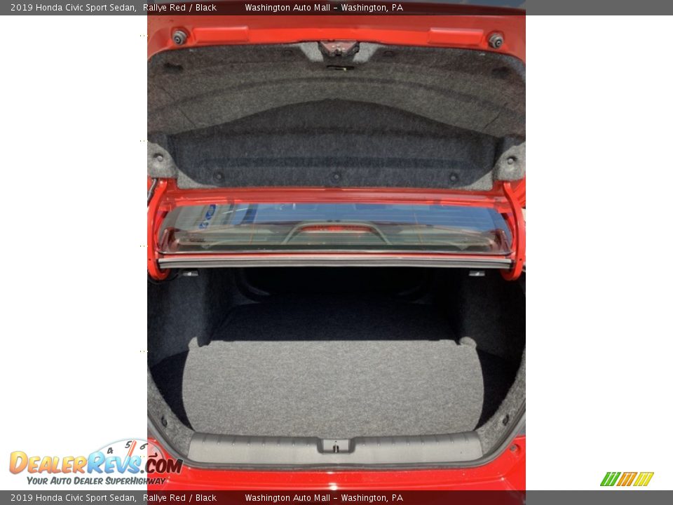 2019 Honda Civic Sport Sedan Rallye Red / Black Photo #21