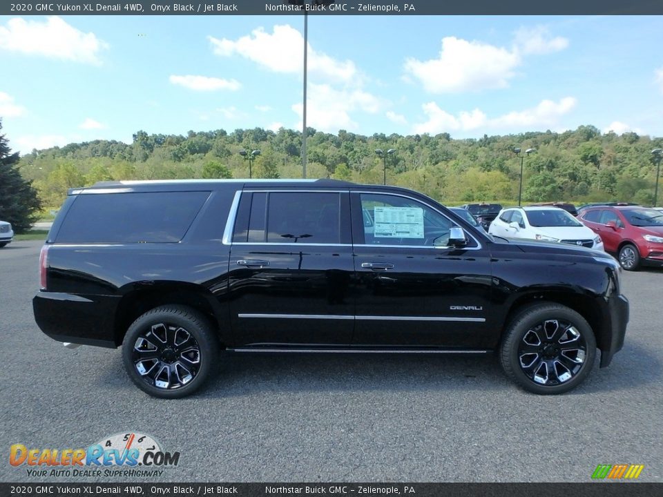 Onyx Black 2020 GMC Yukon XL Denali 4WD Photo #4