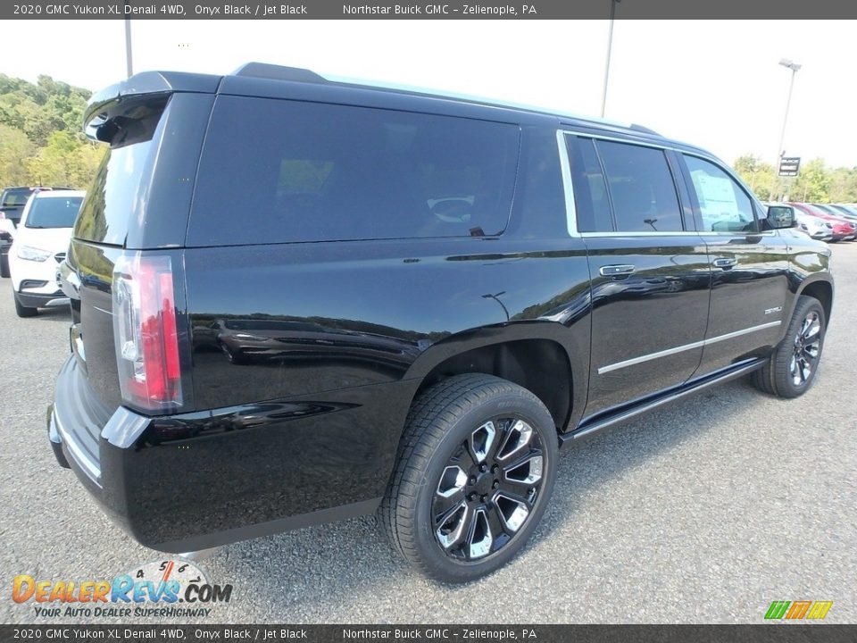 2020 GMC Yukon XL Denali 4WD Onyx Black / Jet Black Photo #5