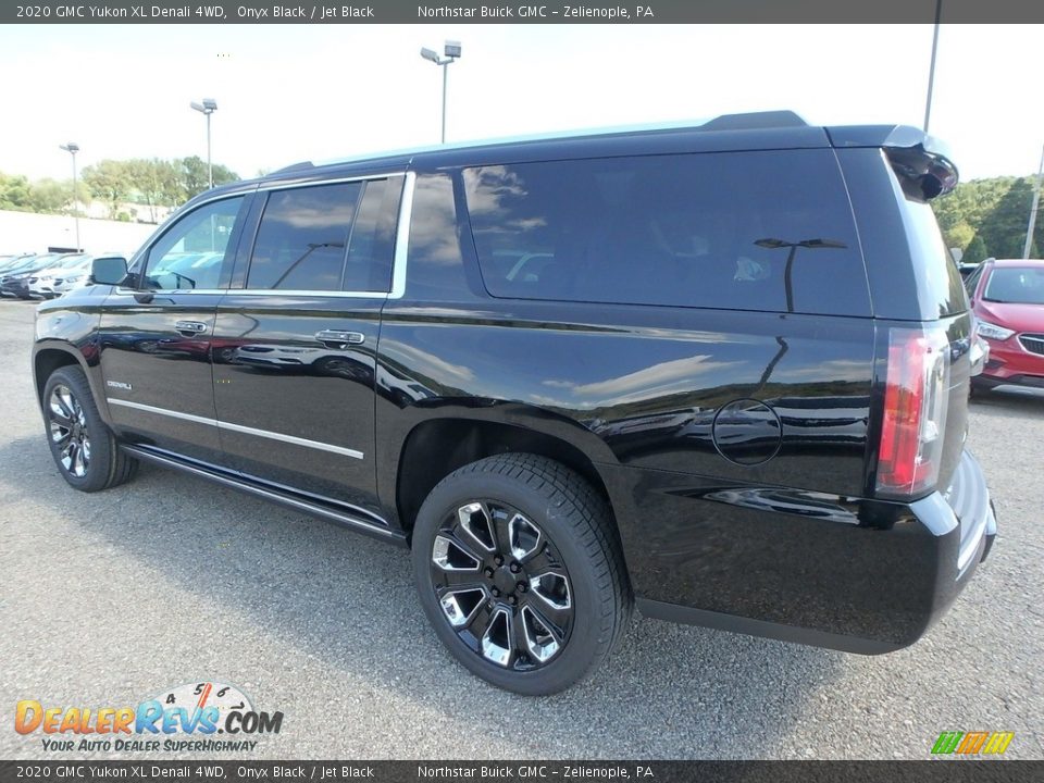 2020 GMC Yukon XL Denali 4WD Onyx Black / Jet Black Photo #8
