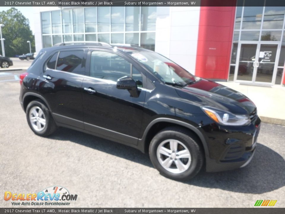 2017 Chevrolet Trax LT AWD Mosaic Black Metallic / Jet Black Photo #1