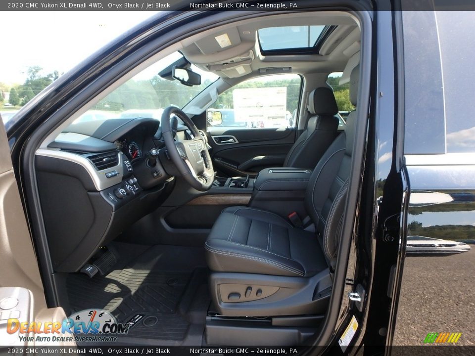 Jet Black Interior - 2020 GMC Yukon XL Denali 4WD Photo #13