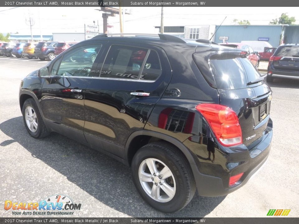 2017 Chevrolet Trax LT AWD Mosaic Black Metallic / Jet Black Photo #6