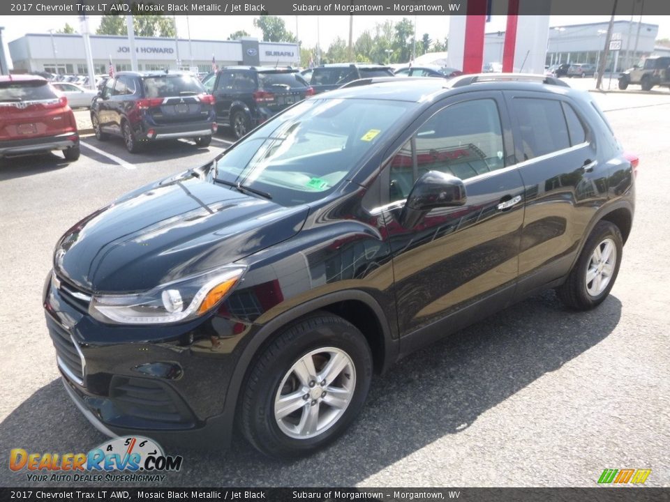 2017 Chevrolet Trax LT AWD Mosaic Black Metallic / Jet Black Photo #8