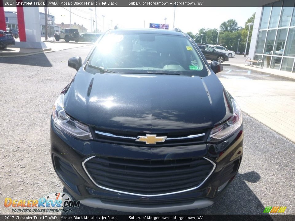 2017 Chevrolet Trax LT AWD Mosaic Black Metallic / Jet Black Photo #9