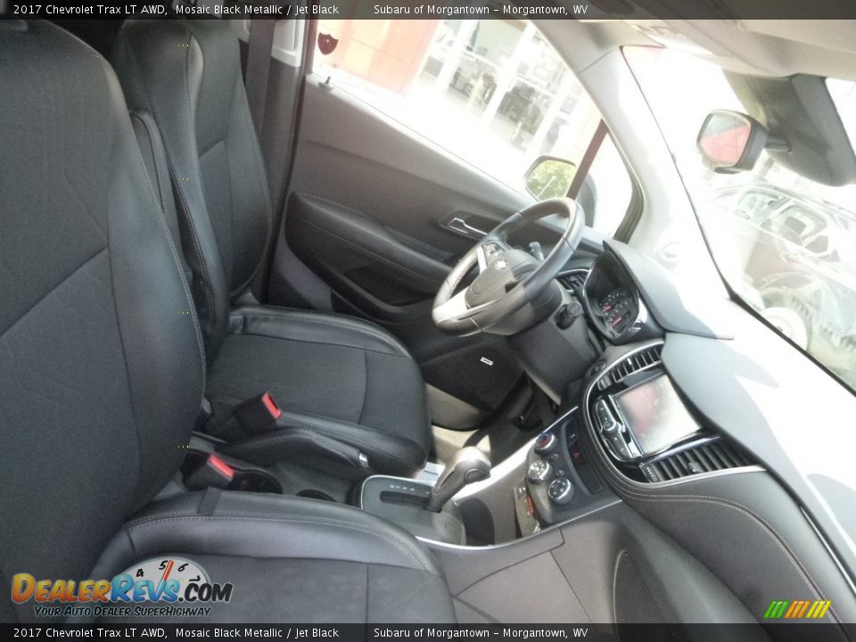 2017 Chevrolet Trax LT AWD Mosaic Black Metallic / Jet Black Photo #10
