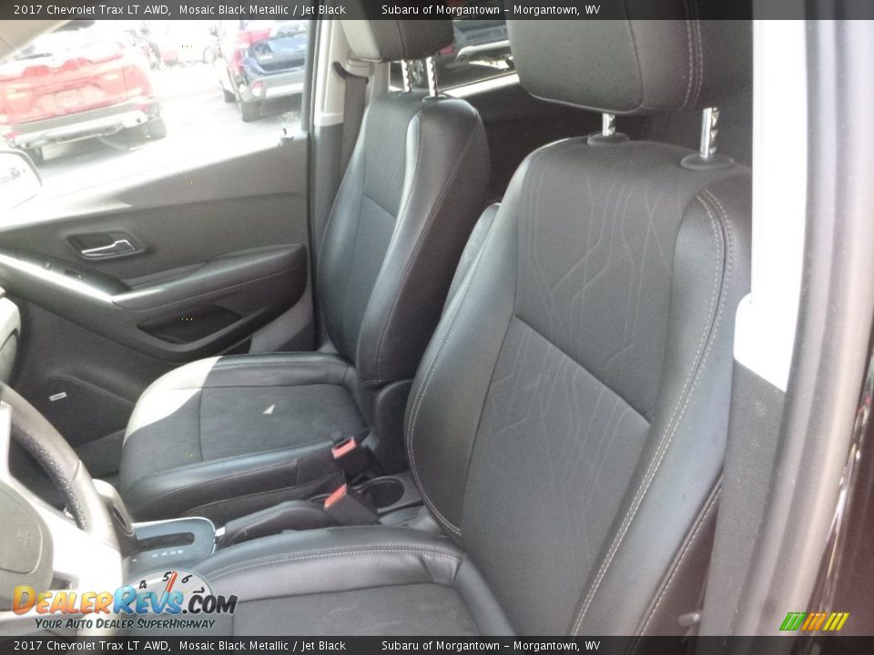 2017 Chevrolet Trax LT AWD Mosaic Black Metallic / Jet Black Photo #14