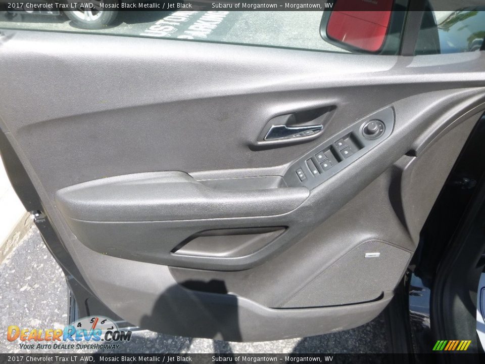 2017 Chevrolet Trax LT AWD Mosaic Black Metallic / Jet Black Photo #15
