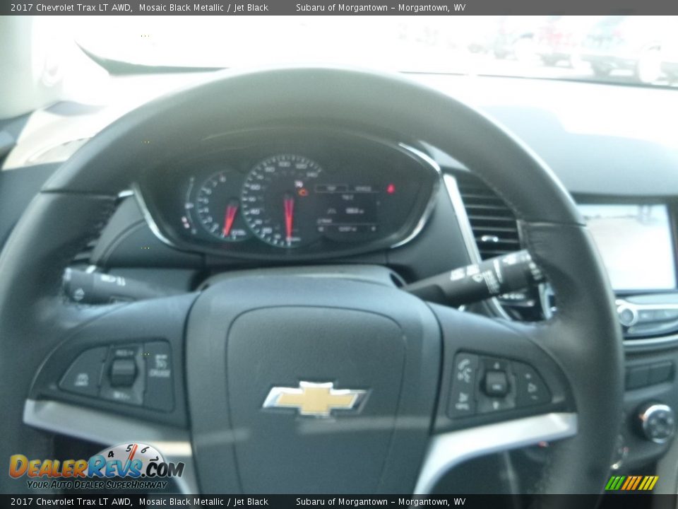 2017 Chevrolet Trax LT AWD Mosaic Black Metallic / Jet Black Photo #20