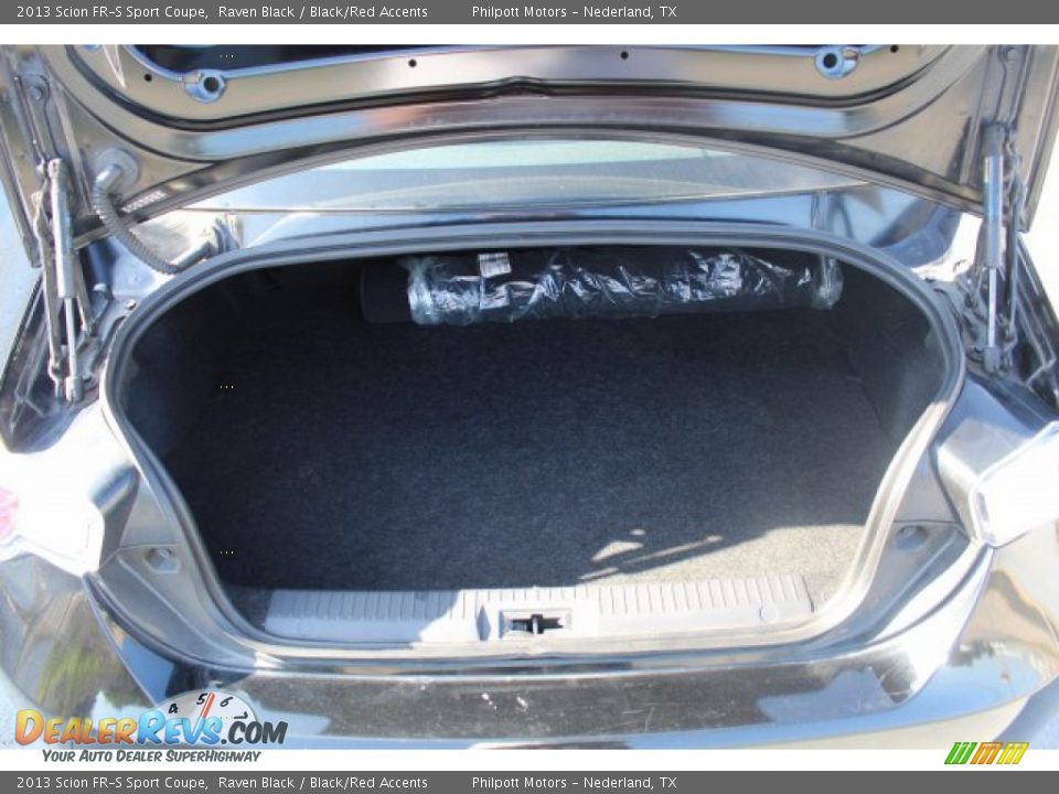 2013 Scion FR-S Sport Coupe Raven Black / Black/Red Accents Photo #17