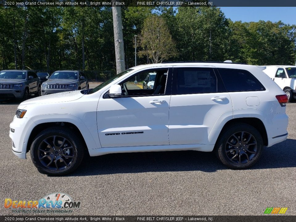 2020 Jeep Grand Cherokee High Altitude 4x4 Bright White / Black Photo #3