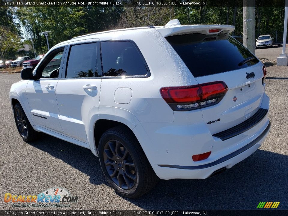 2020 Jeep Grand Cherokee High Altitude 4x4 Bright White / Black Photo #4