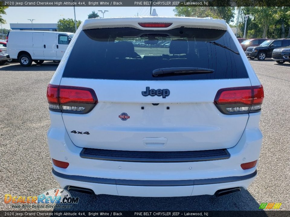 2020 Jeep Grand Cherokee High Altitude 4x4 Bright White / Black Photo #5
