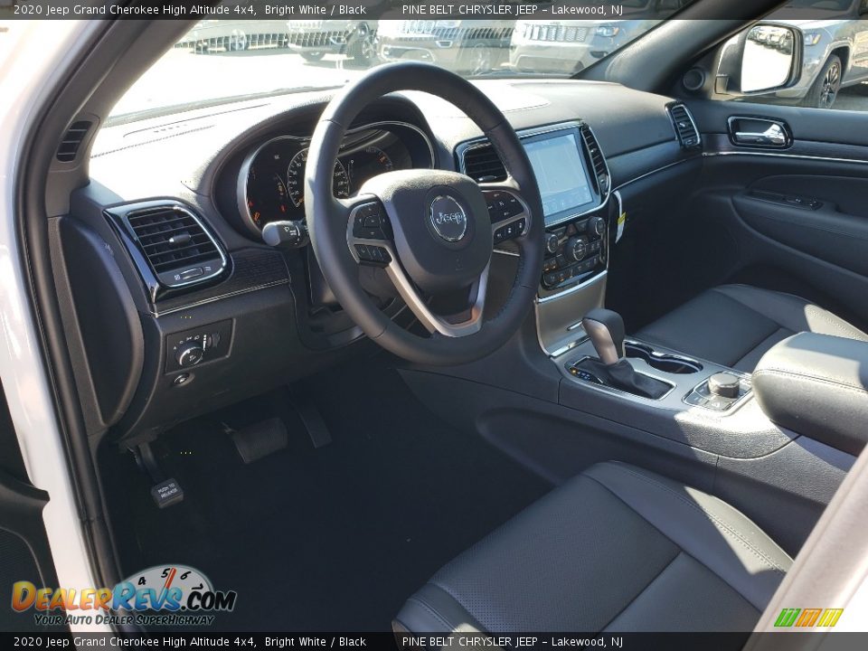 2020 Jeep Grand Cherokee High Altitude 4x4 Bright White / Black Photo #7