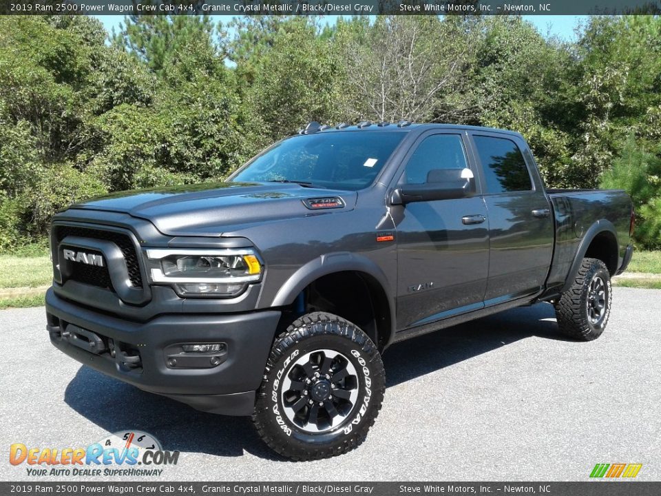 2019 Ram 2500 Power Wagon Crew Cab 4x4 Granite Crystal Metallic / Black/Diesel Gray Photo #2