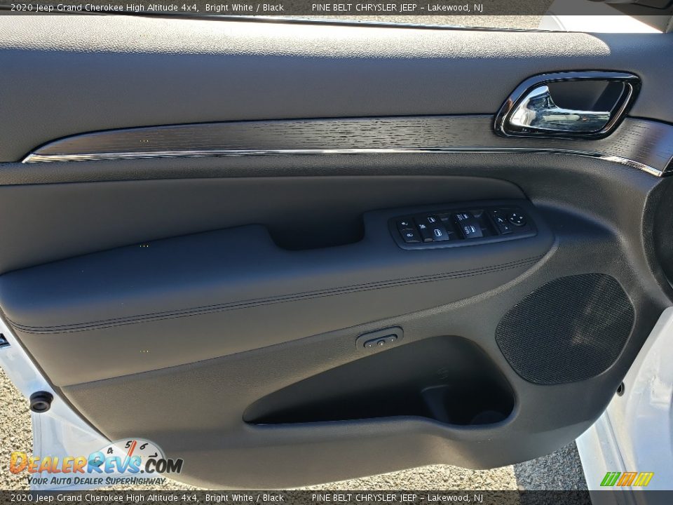 2020 Jeep Grand Cherokee High Altitude 4x4 Bright White / Black Photo #8