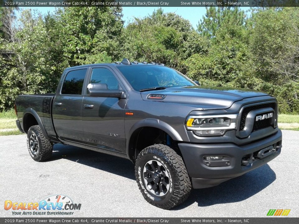 2019 Ram 2500 Power Wagon Crew Cab 4x4 Granite Crystal Metallic / Black/Diesel Gray Photo #4
