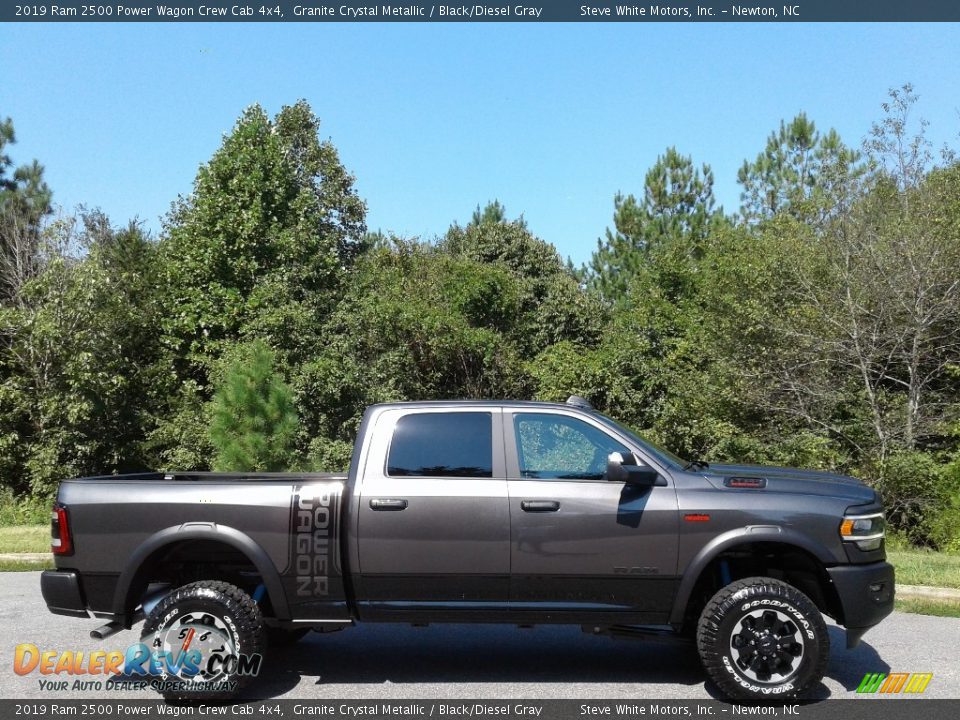 2019 Ram 2500 Power Wagon Crew Cab 4x4 Granite Crystal Metallic / Black/Diesel Gray Photo #5