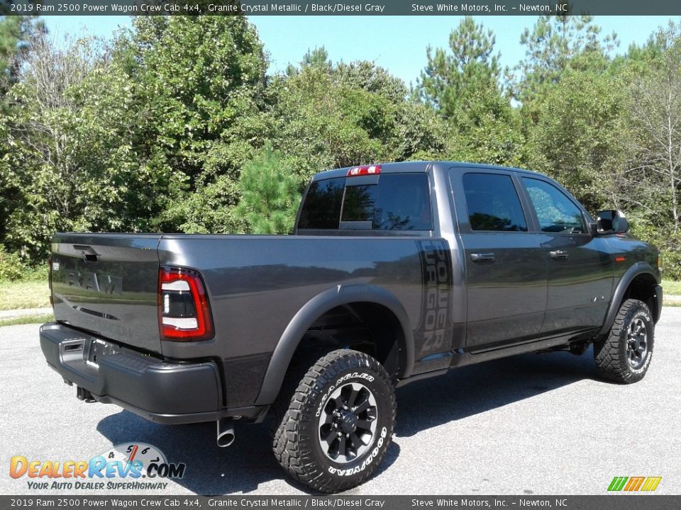 2019 Ram 2500 Power Wagon Crew Cab 4x4 Granite Crystal Metallic / Black/Diesel Gray Photo #6