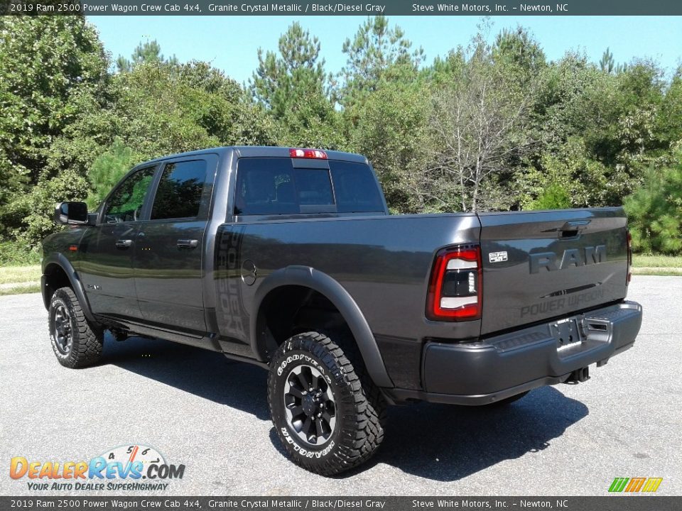 2019 Ram 2500 Power Wagon Crew Cab 4x4 Granite Crystal Metallic / Black/Diesel Gray Photo #8
