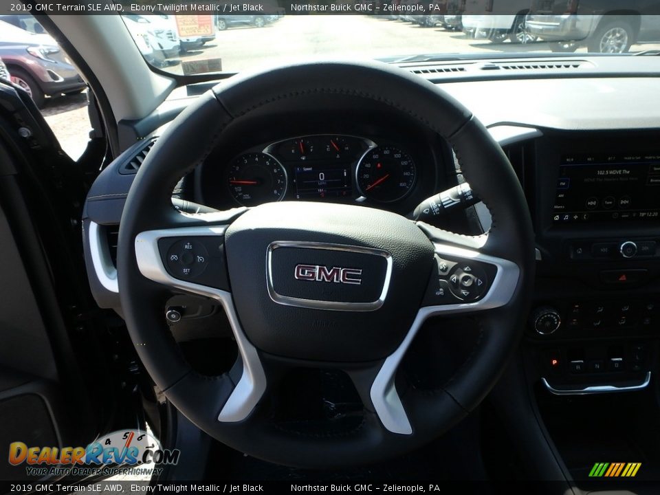 2019 GMC Terrain SLE AWD Ebony Twilight Metallic / Jet Black Photo #16