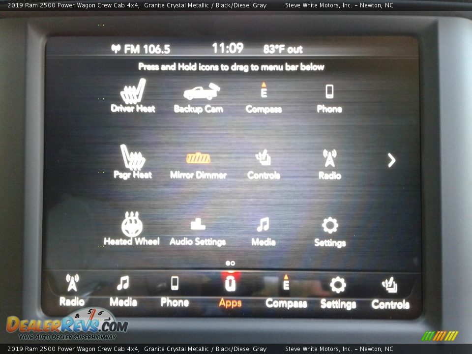 2019 Ram 2500 Power Wagon Crew Cab 4x4 Granite Crystal Metallic / Black/Diesel Gray Photo #24