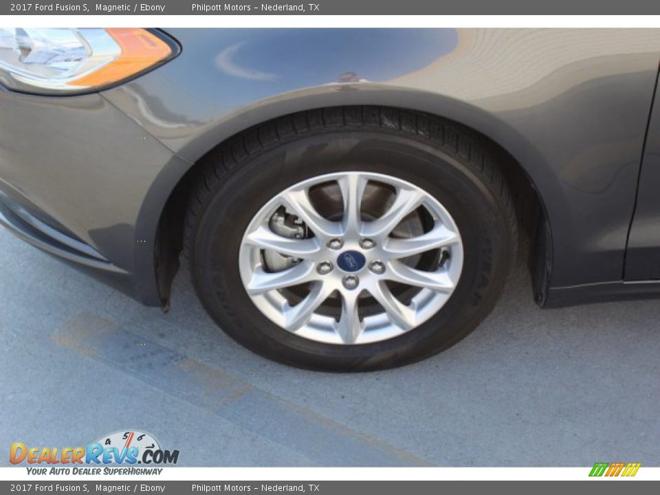 2017 Ford Fusion S Magnetic / Ebony Photo #5