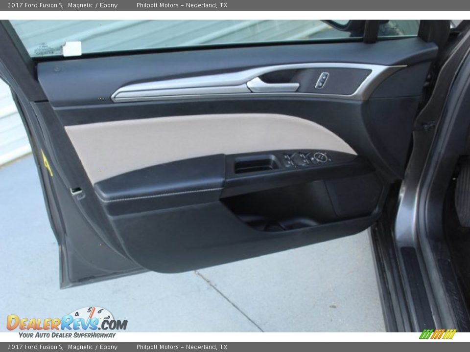 2017 Ford Fusion S Magnetic / Ebony Photo #10