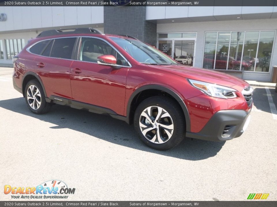 2020 Subaru Outback 2.5i Limited Crimson Red Pearl / Slate Black Photo #1