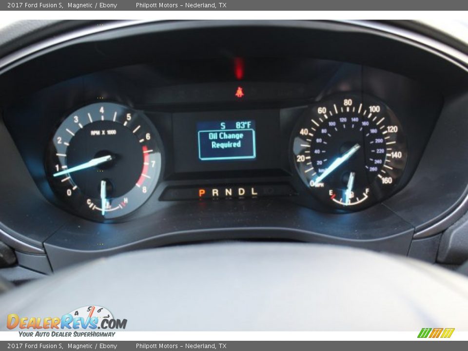 2017 Ford Fusion S Magnetic / Ebony Photo #14