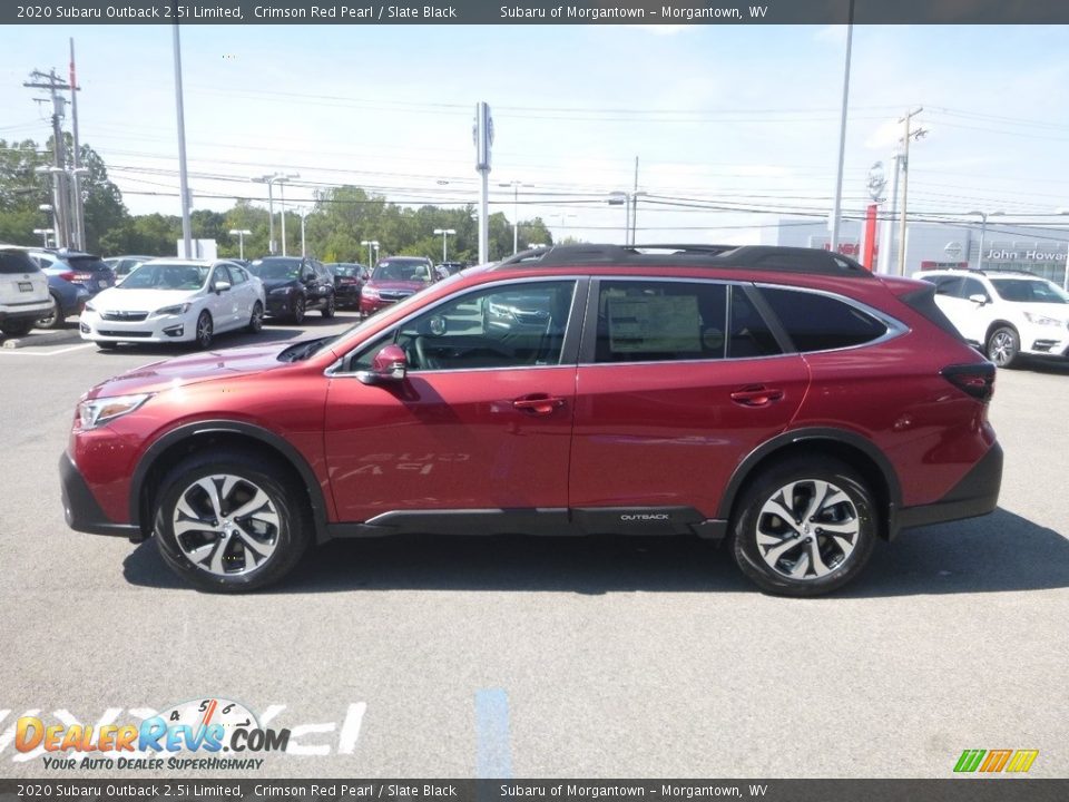 Crimson Red Pearl 2020 Subaru Outback 2.5i Limited Photo #7