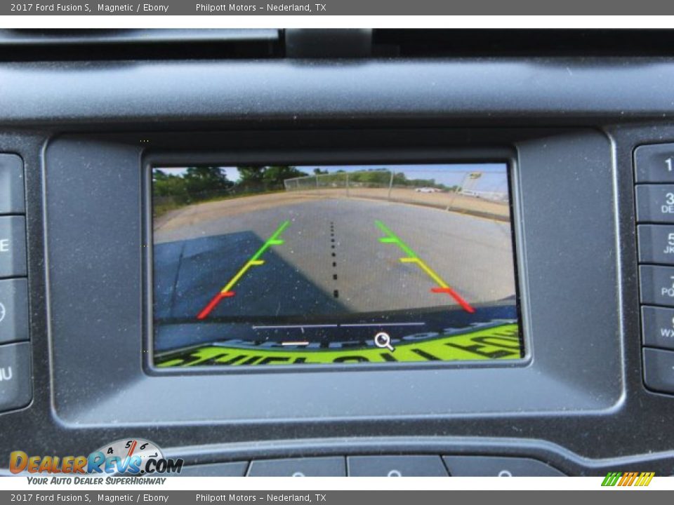 2017 Ford Fusion S Magnetic / Ebony Photo #19