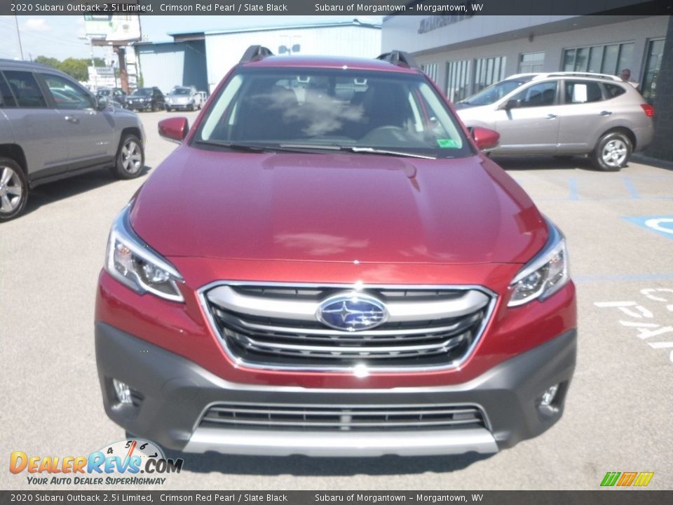 2020 Subaru Outback 2.5i Limited Crimson Red Pearl / Slate Black Photo #9