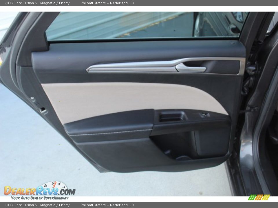 2017 Ford Fusion S Magnetic / Ebony Photo #20
