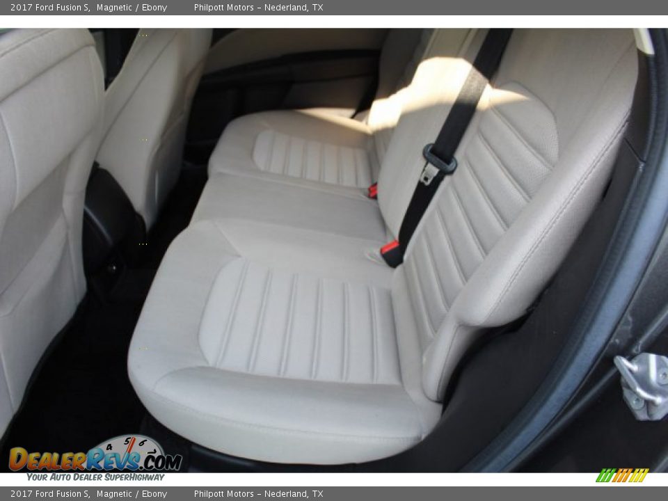 2017 Ford Fusion S Magnetic / Ebony Photo #21